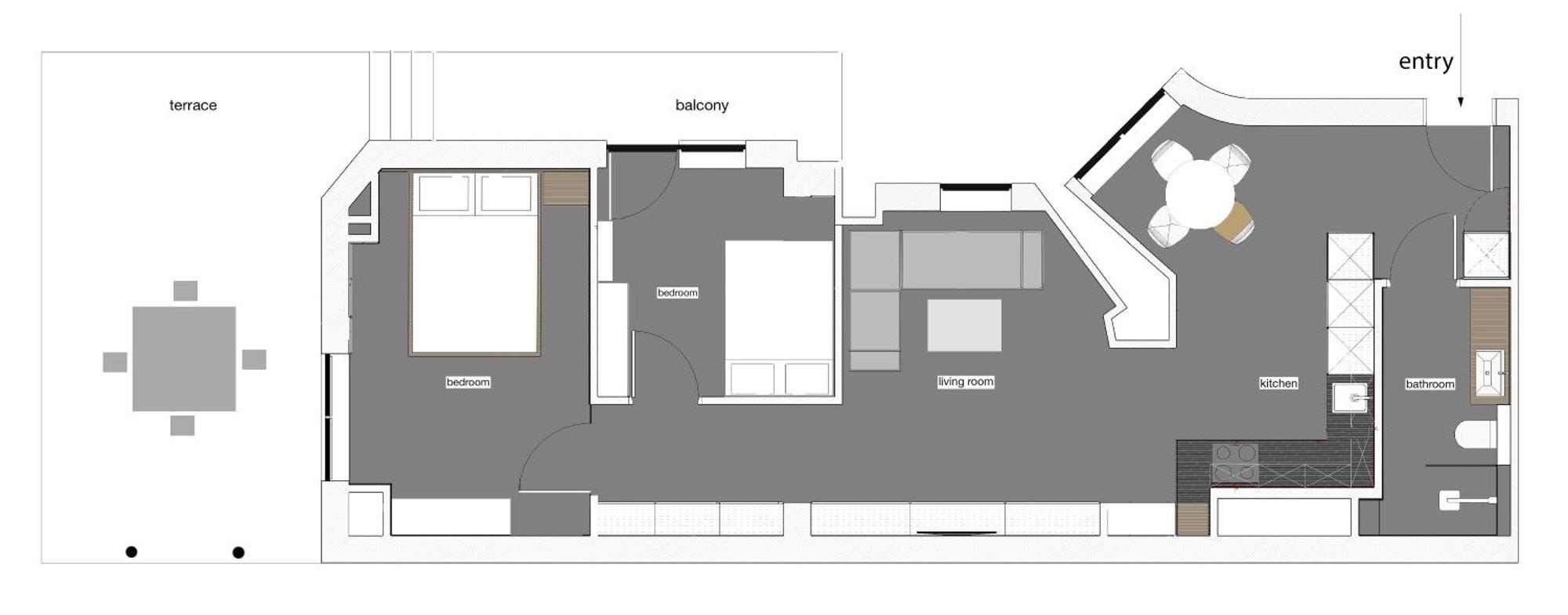Art Room Boutique Apartment Krakow Exterior photo